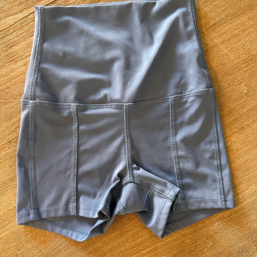 Blue/Gray Tiger Friday Shorts Size Child Large
